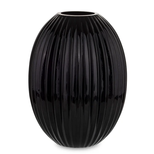 duzy-czarny-wazon-szklany-ryflowany-30cm.webp