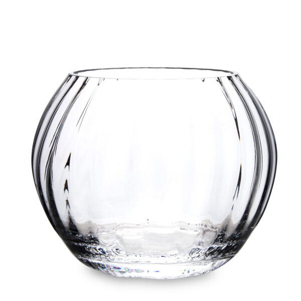 wazon kula szklany ze strukturą