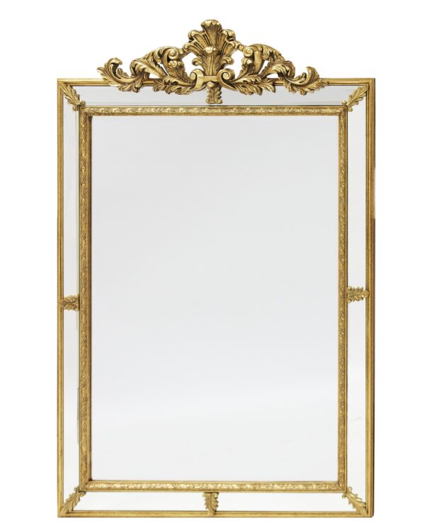 lustro barokowe złote