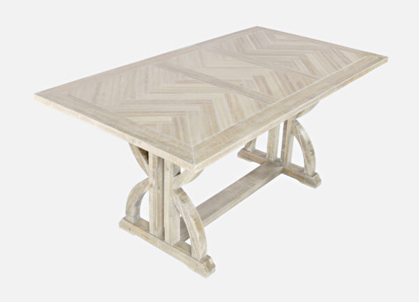 stół drewniany rozkładany w stylu Hampton